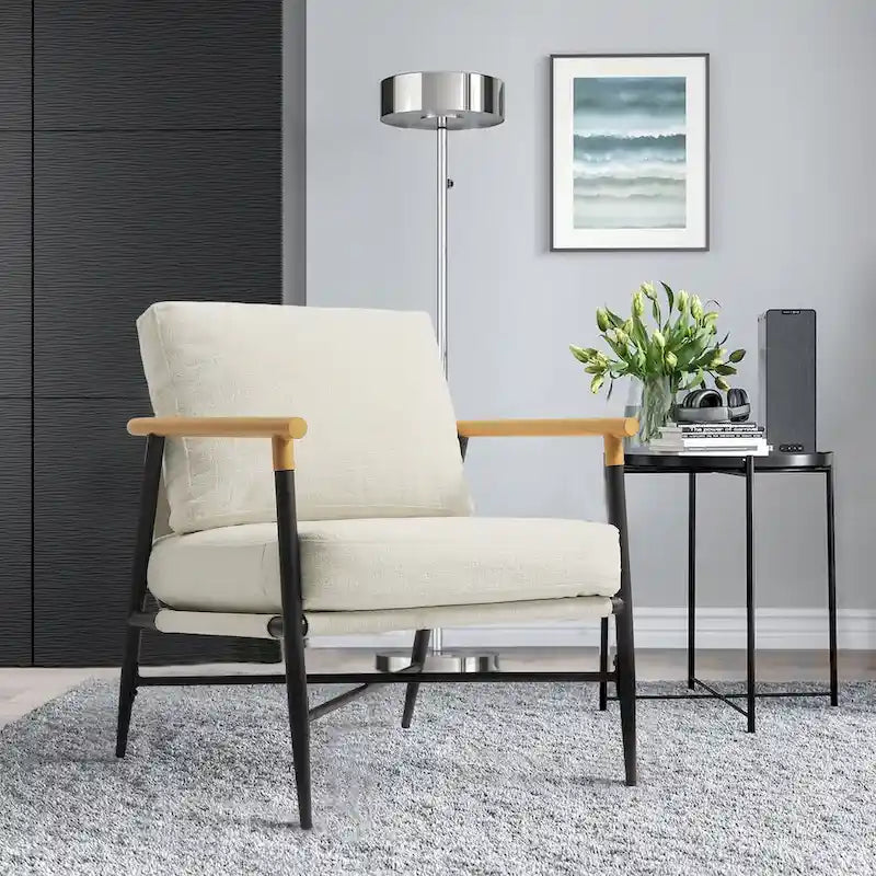 Upholstered Accent chair Club Chair for Living Room