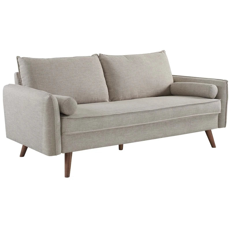 Canapé en tissu rembourré - 32.5L x 72W x 33.5H