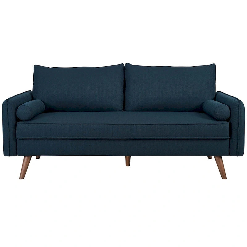 Canapé en tissu rembourré - 32.5L x 72W x 33.5H