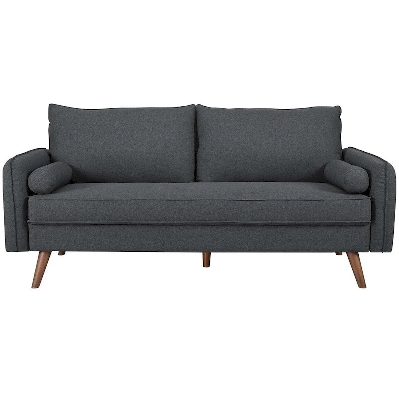 Canapé en tissu rembourré - 32.5L x 72W x 33.5H