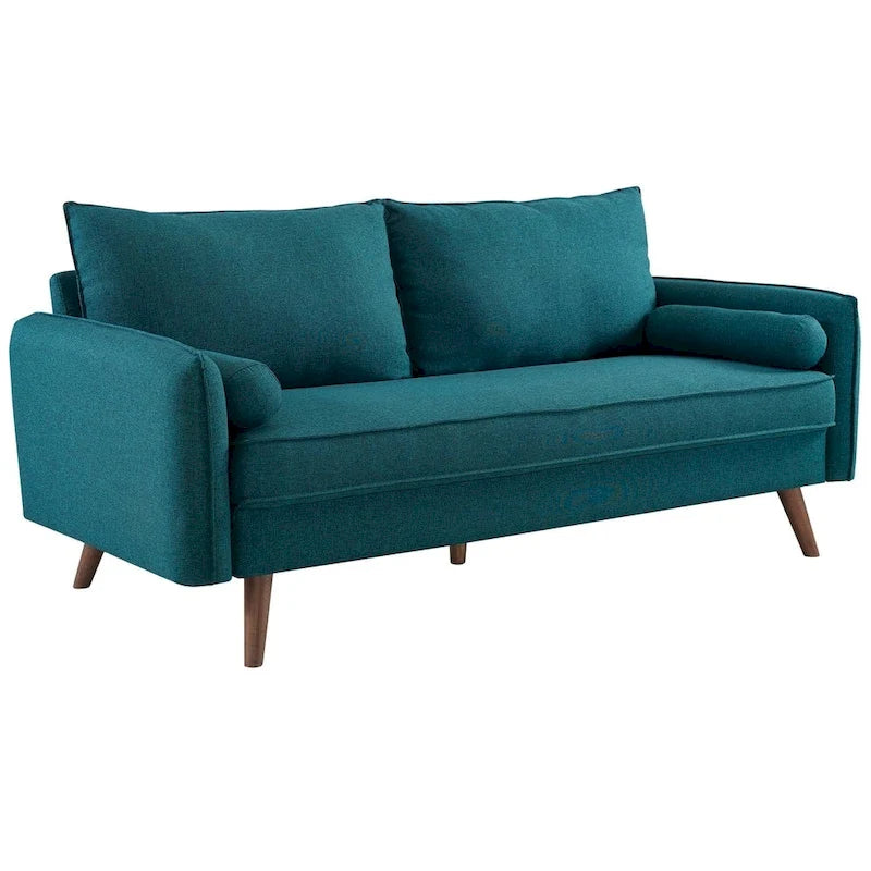 Canapé en tissu rembourré - 32.5L x 72W x 33.5H