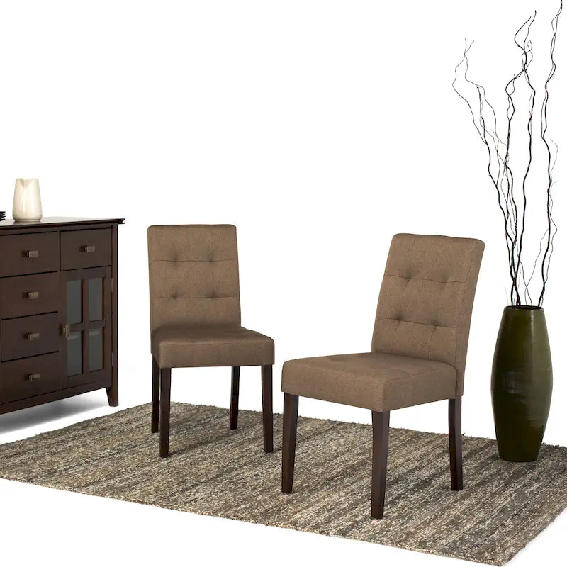 Moderner Esszimmerstuhl (2er-Set) - 18.9w x 23d x 35.8h