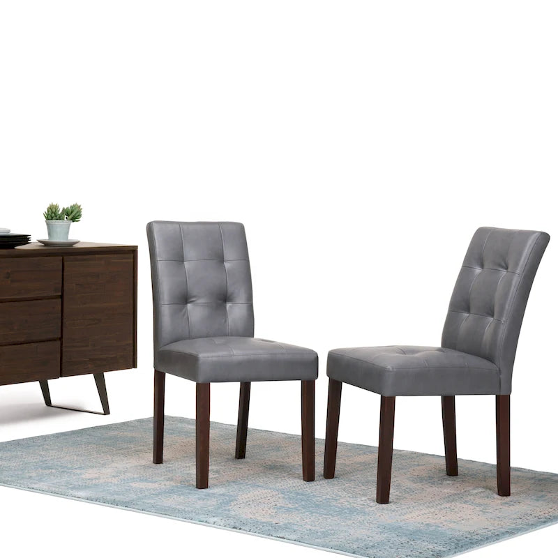 Moderner Esszimmerstuhl (2er-Set) - 18.9w x 23d x 35.8h
