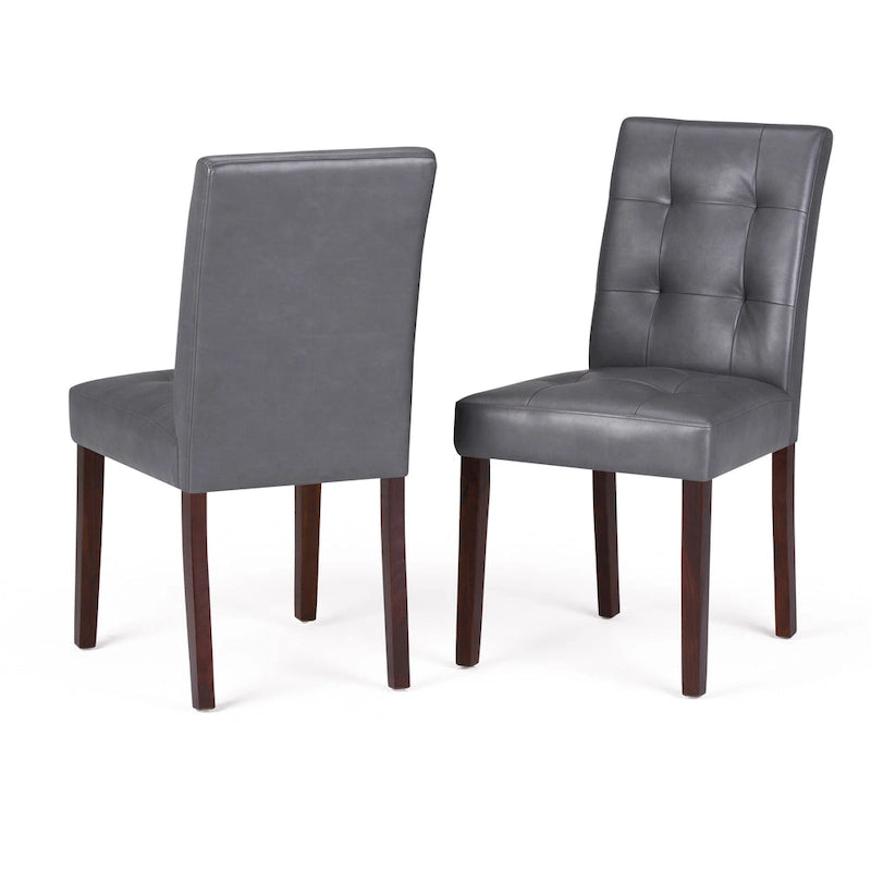 Moderner Esszimmerstuhl (2er-Set) - 18.9w x 23d x 35.8h