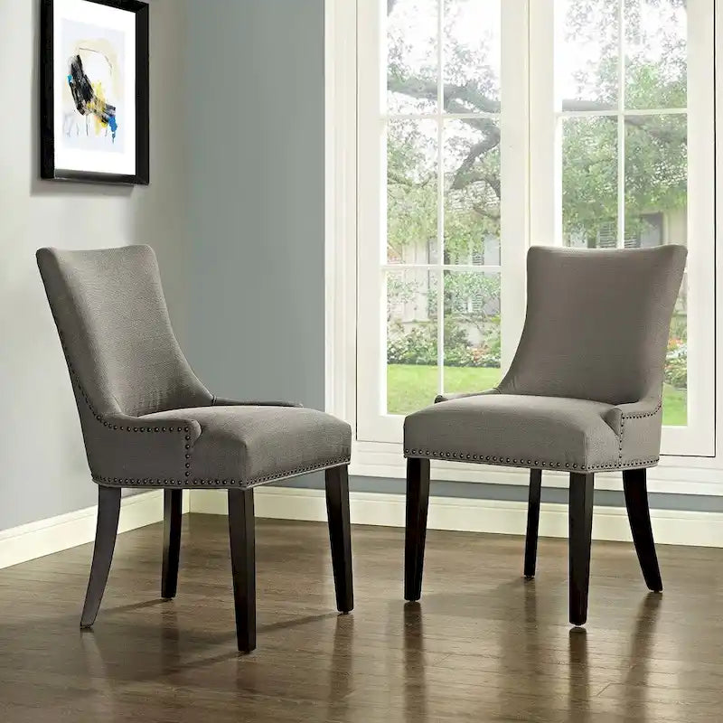 Marquis Set of 2 Fabric Dining Side Chair