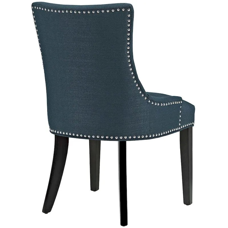 Ensemble de 2 chaises d'appoint en tissu pour salle à manger