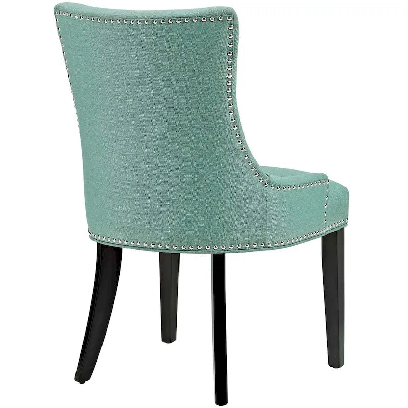 Ensemble de 2 chaises d'appoint en tissu pour salle à manger