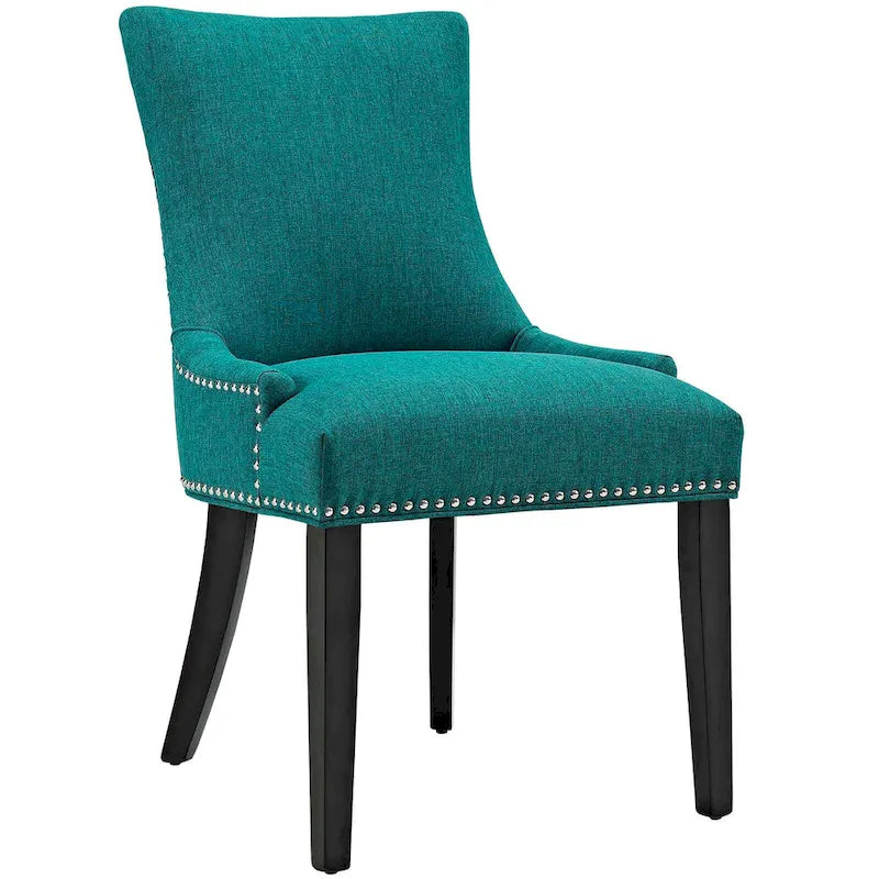 Ensemble de 2 chaises d'appoint en tissu pour salle à manger