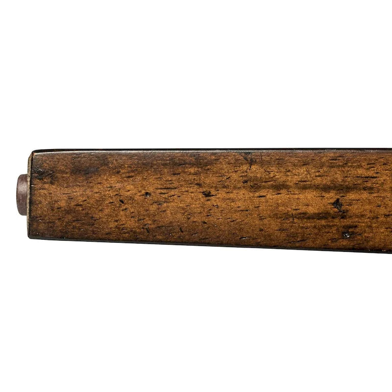 Polsterkonsolenhocker in rostbraun (nur einzelner Hocker)