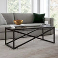 Table basse Silver Orchid en bronze noirci