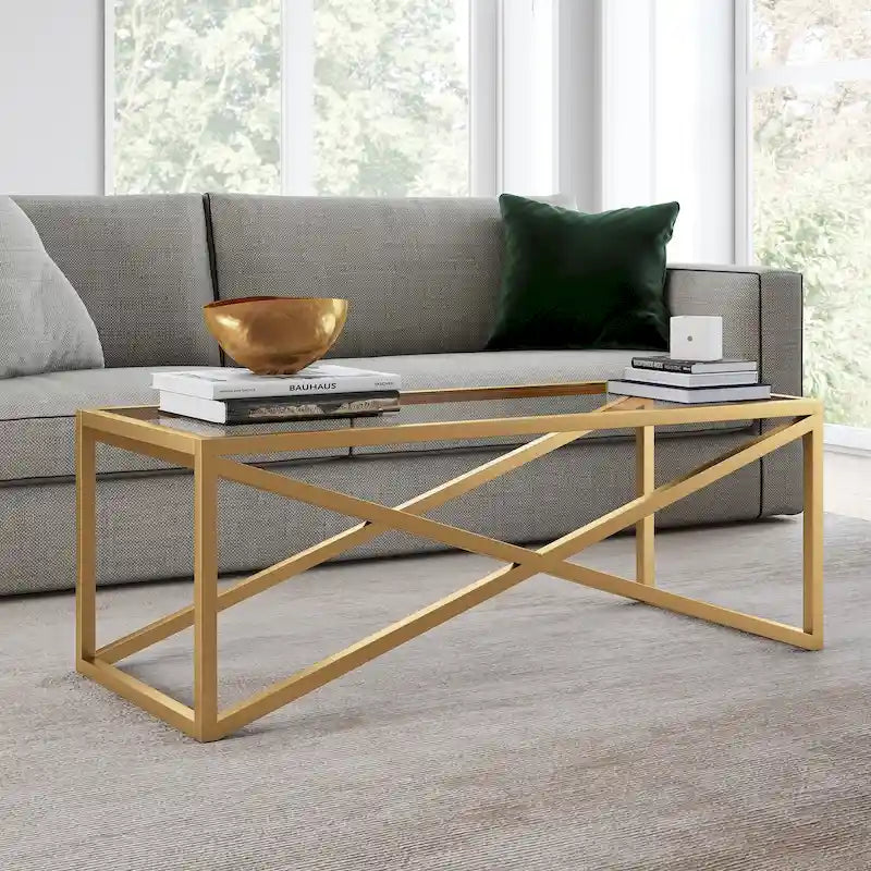 Silver Orchid Couchtisch aus geschwärzter Bronze