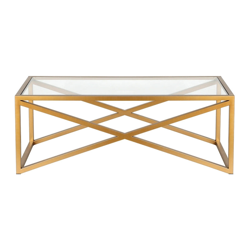 Table basse Silver Orchid en bronze noirci